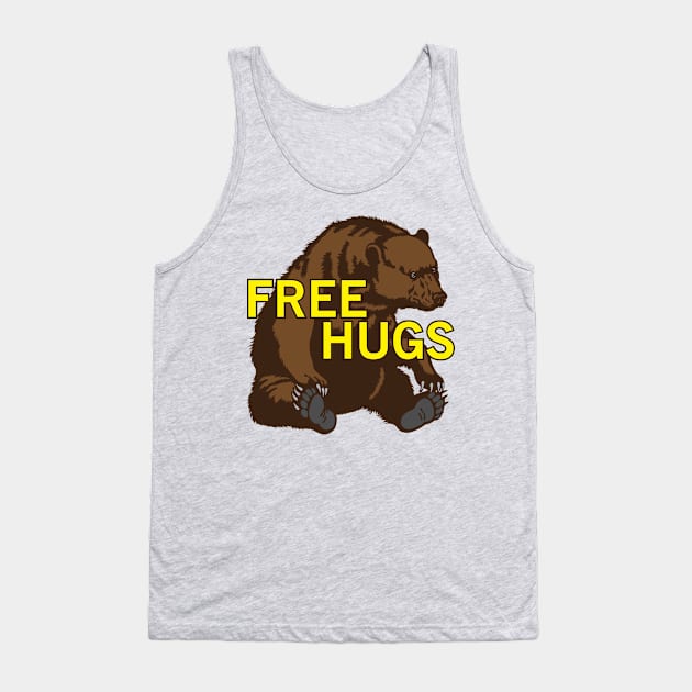 Free Hugs Tank Top by iMAK